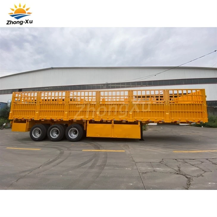 3-Axle Fenced Semi-Trailer factory